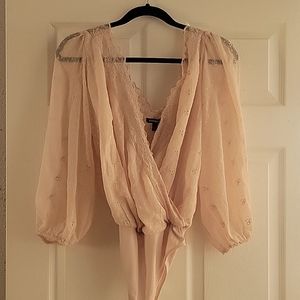Express bodysuit blouse